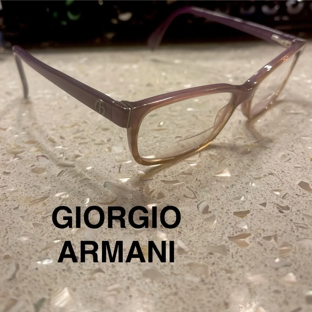 Giorgio Armani Glasses Purple GA 814